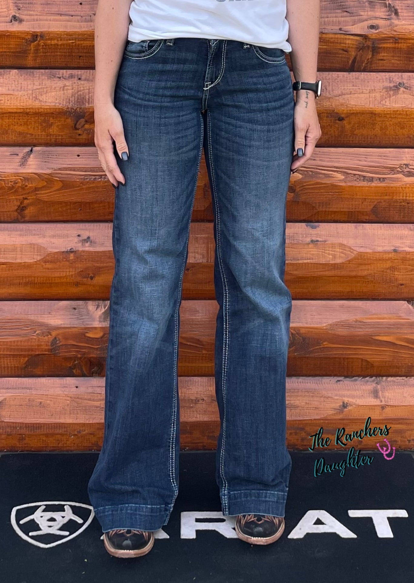 Ariat Women's Aisha Perfect Rise Wide Leg Trouser