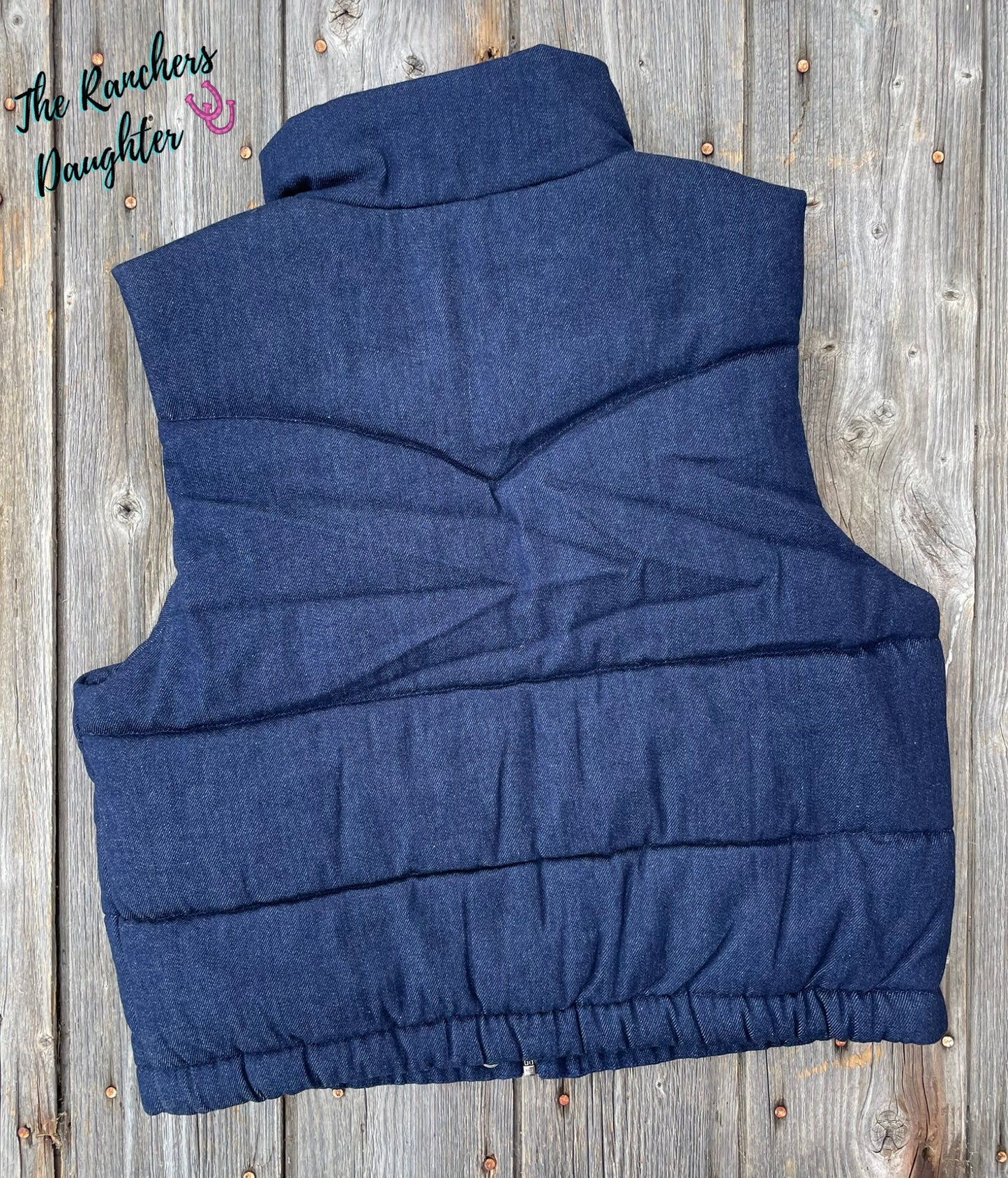 Ariat Women’s Slub Denim Western Vest