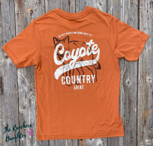 Ariat Youth Coyote Country Tee