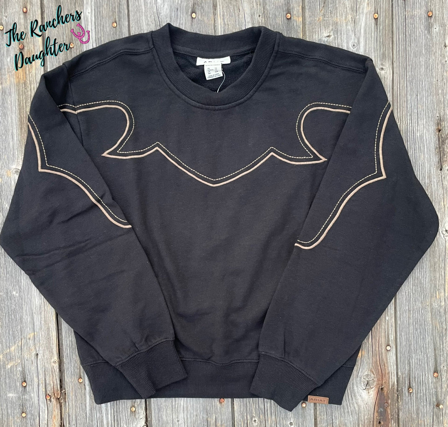 Ariat Women's Hickory Western Yoke Sweatshirt