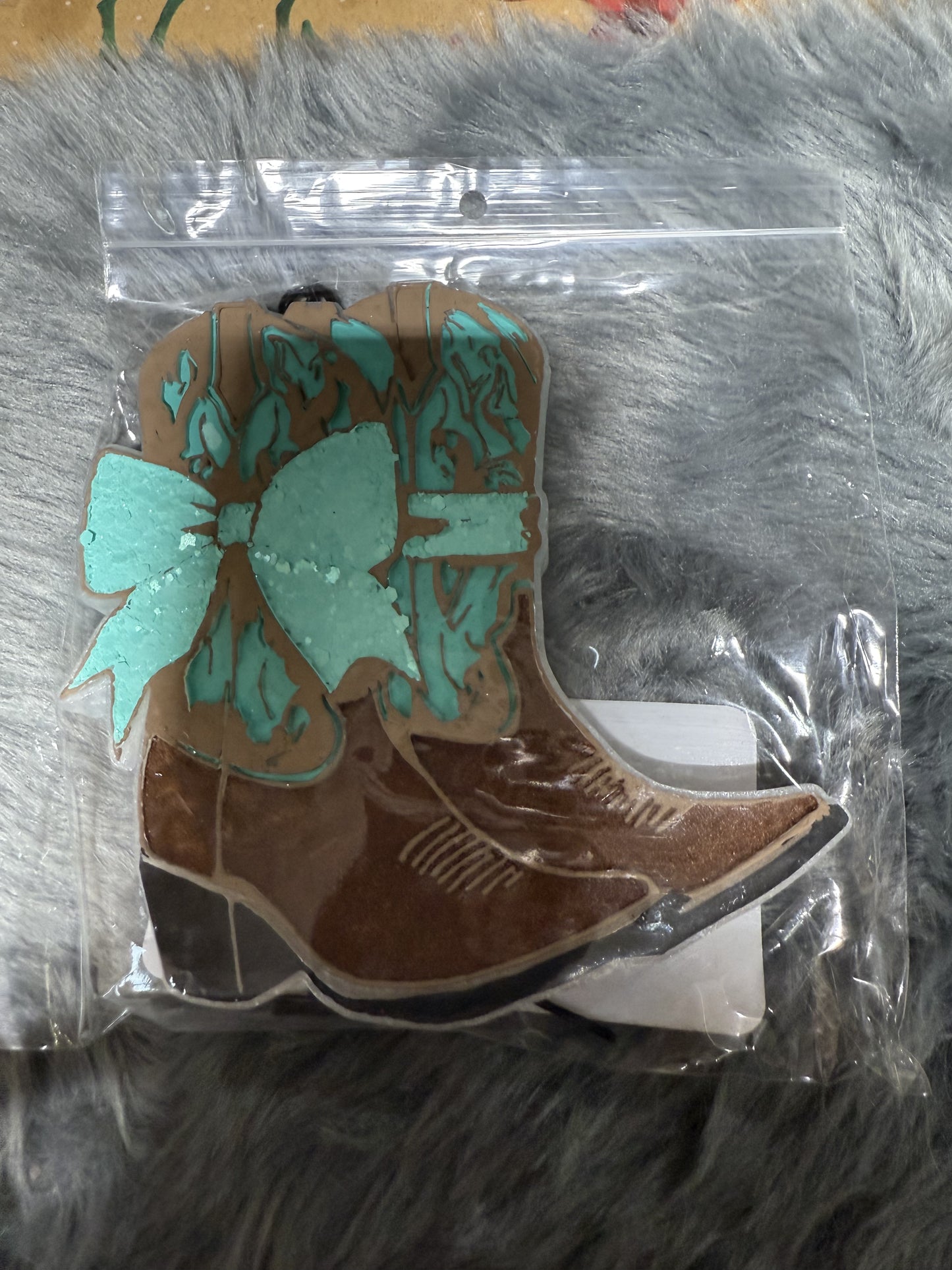 Cowgirl Boot With Bow Freshie