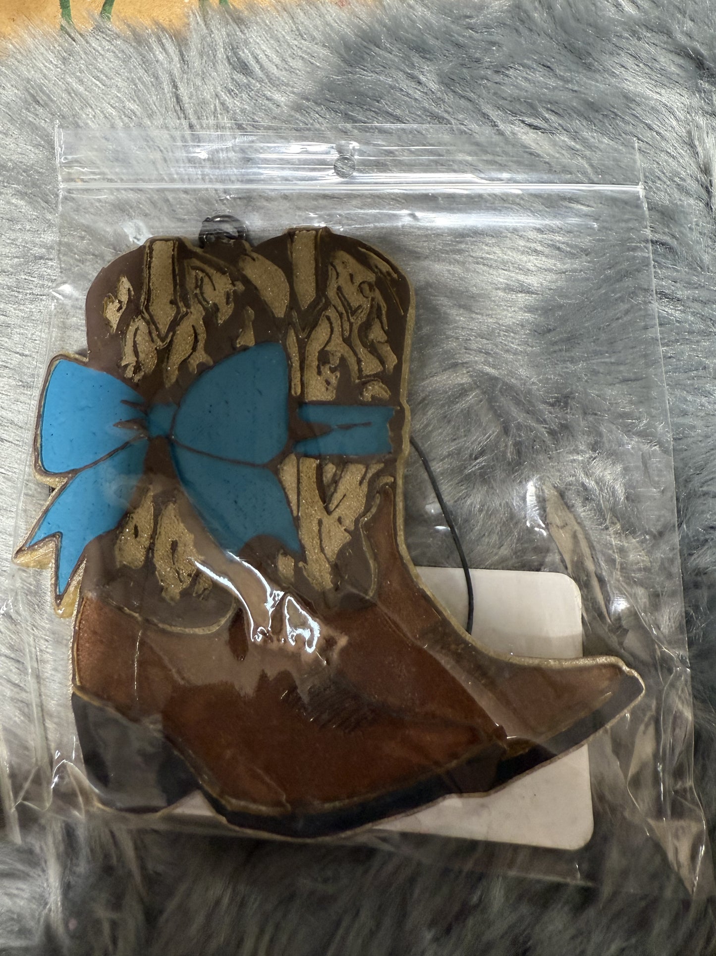 Cowgirl Boot With Bow Freshie