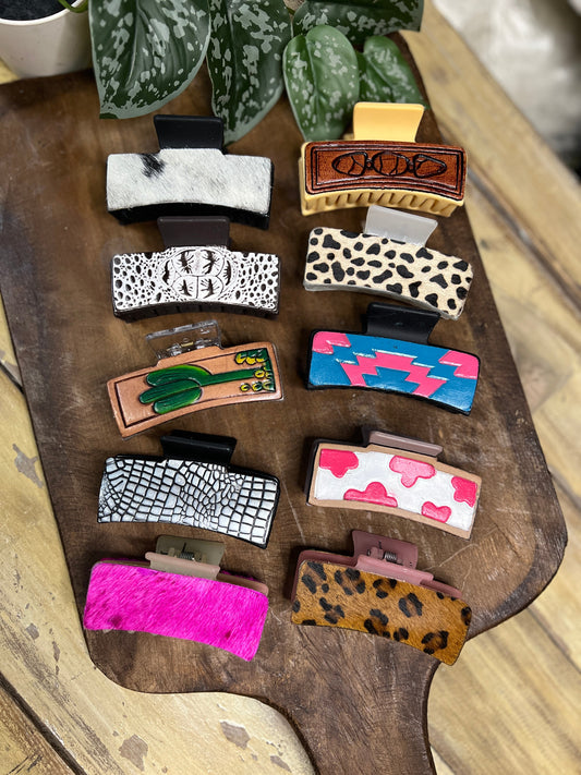 Hair Clip 3.5" Set of 10