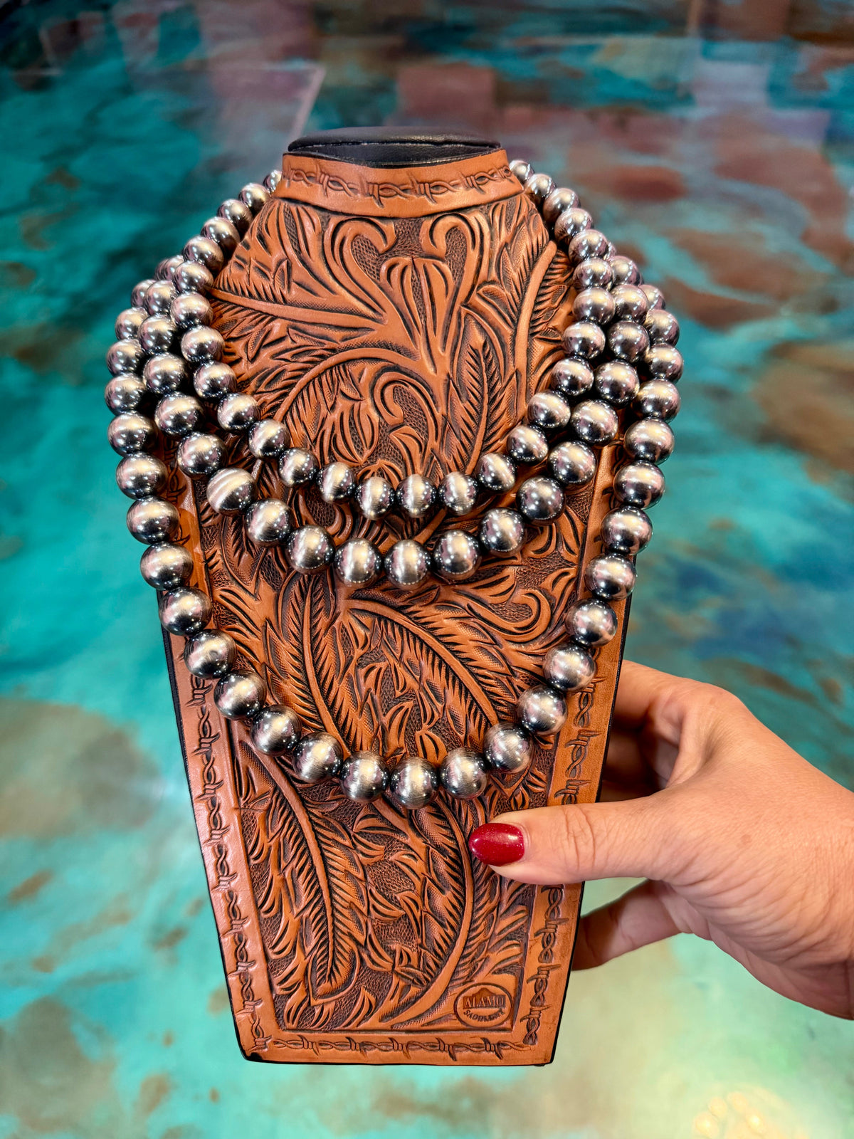 Bold Sterling Silver Pearl Necklace - Pick Your Favorite