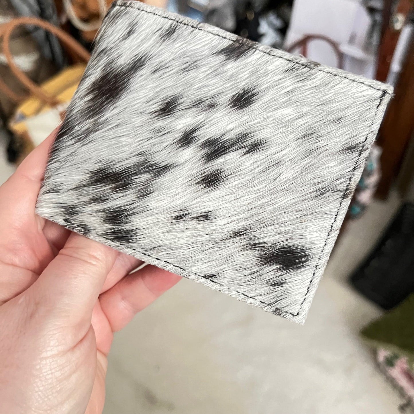 Hair on Hide Men's Wallet /Handbag