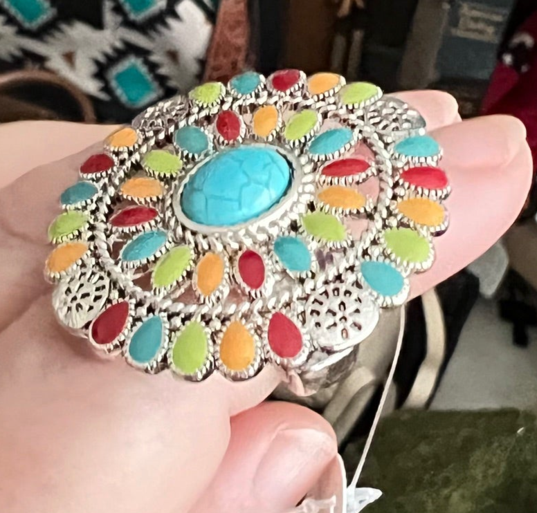 Concho Stretch Ring - Multi
