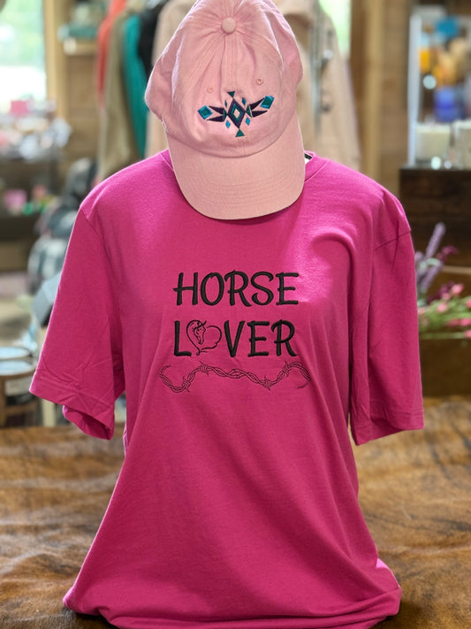 Barn Star Swag Embrodiered Mule/Horse Lover Tee's