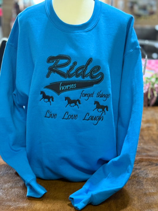 Barn Star Swag Sapphire Ride horses and Forget things Crew