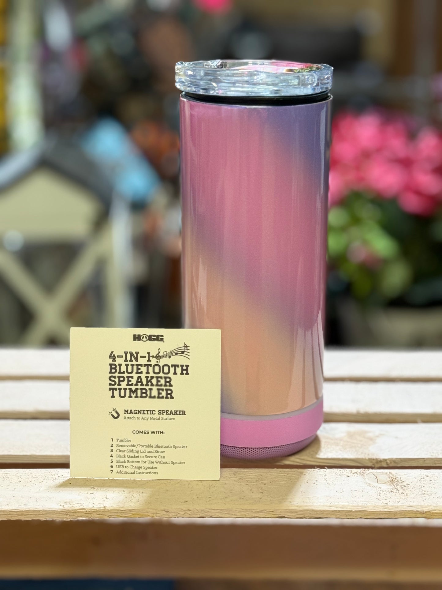Hogg BlueTooth Speaker Tumblers