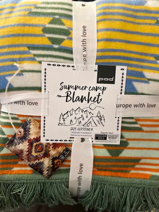 Western Aztec Throws/Blanket - Multi