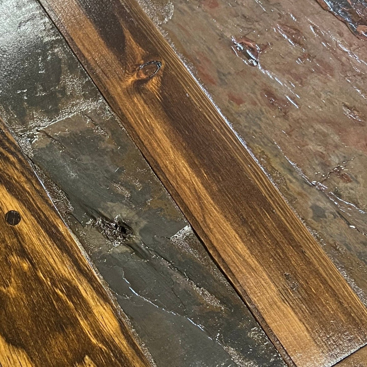 Yugo End Table with Slate