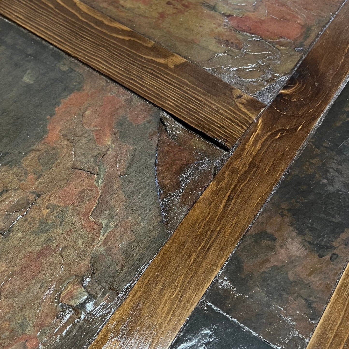 Southwest 6' Dining Table and 6 Southwest Chairs