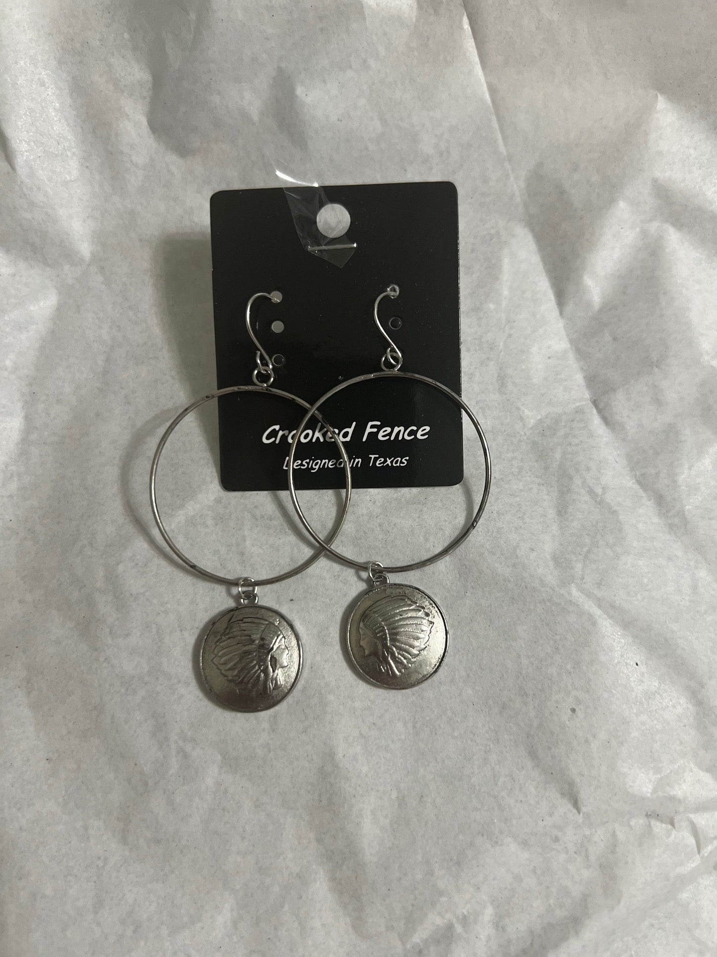 Western Hoop Earrings