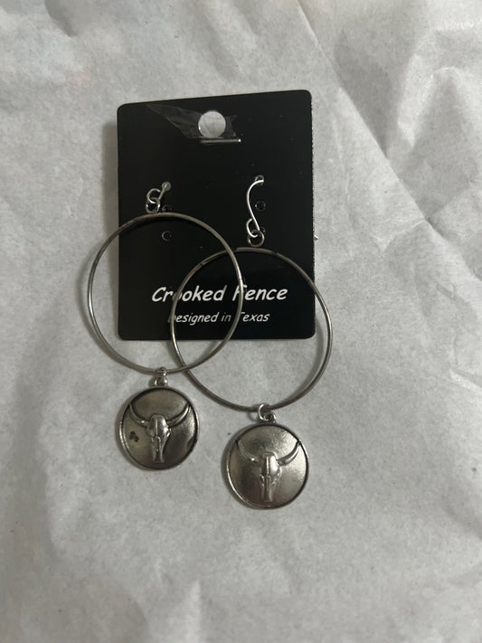 Western Hoop Earrings