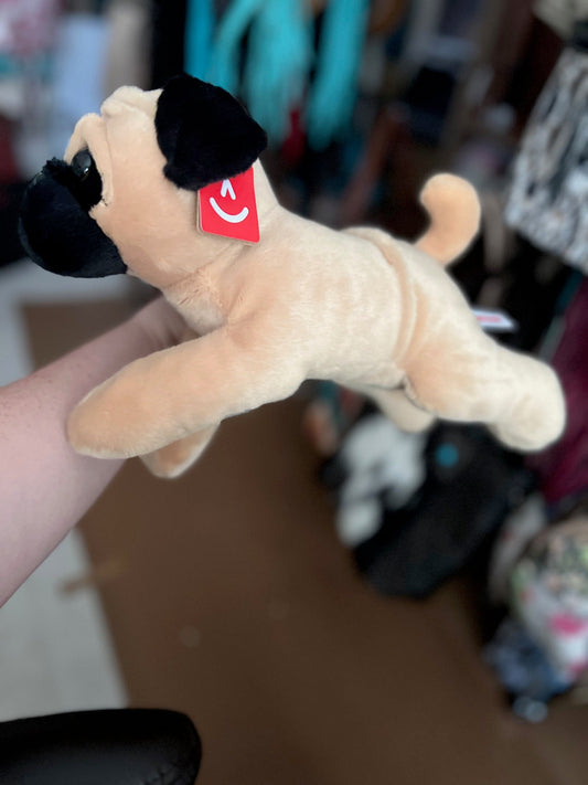 Pug Dog Stuffie (Flopsie) 14 inch by Aurora