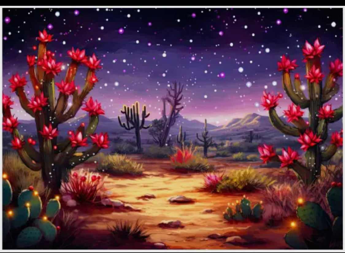 Desert Impressions and Serenades Natures Beaty Greeting Cards