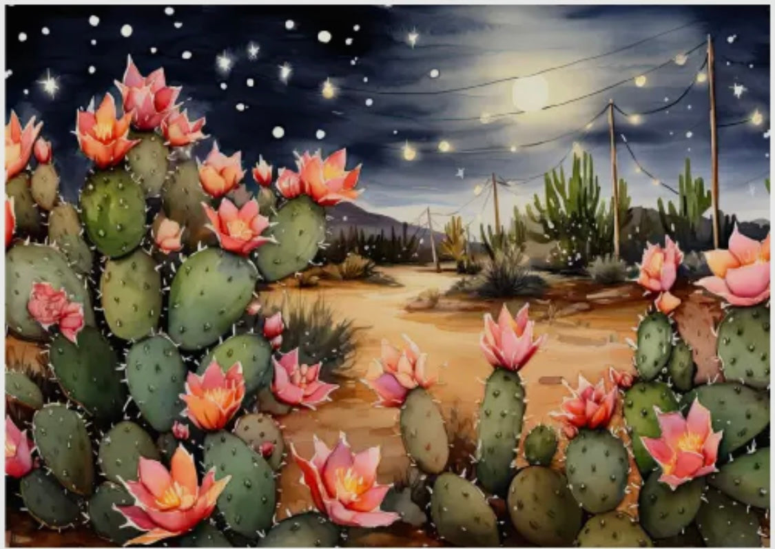 Desert Impressions and Serenades Natures Beaty Greeting Cards