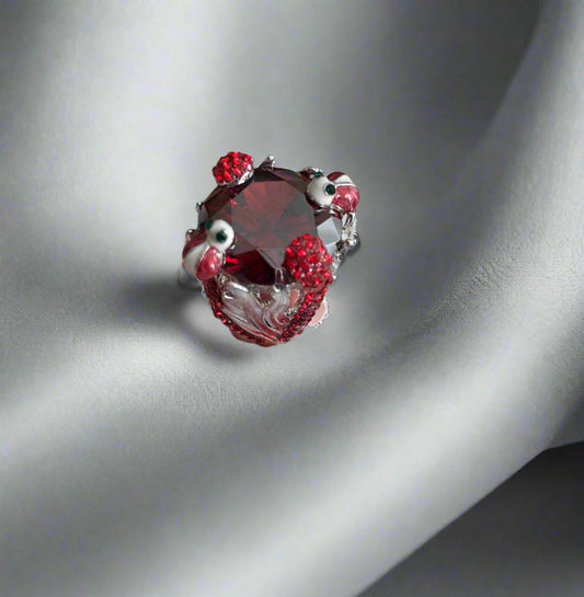 Sandra Ling - Ladybug Cocktail Rings