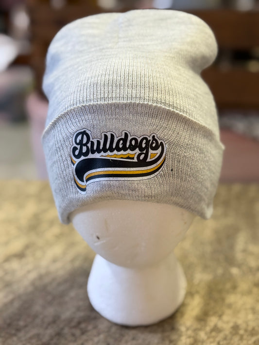 Retro BullDog Stocking Hats