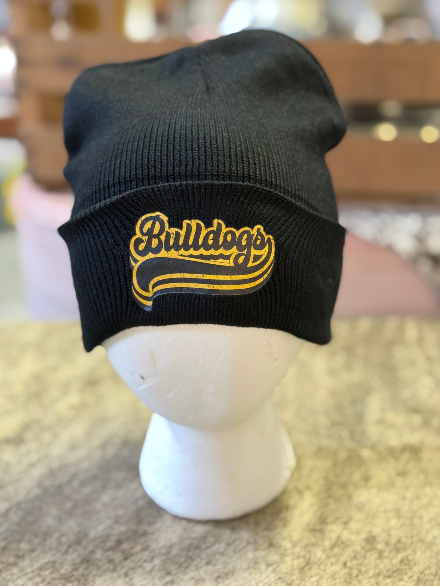 Retro BullDog Stocking Hats