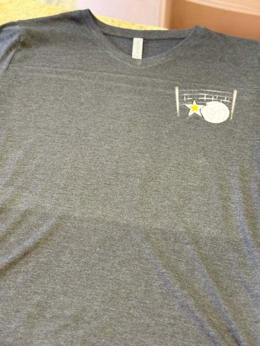 Black and yellow Volleyball Mom Tee *Other colors Available *