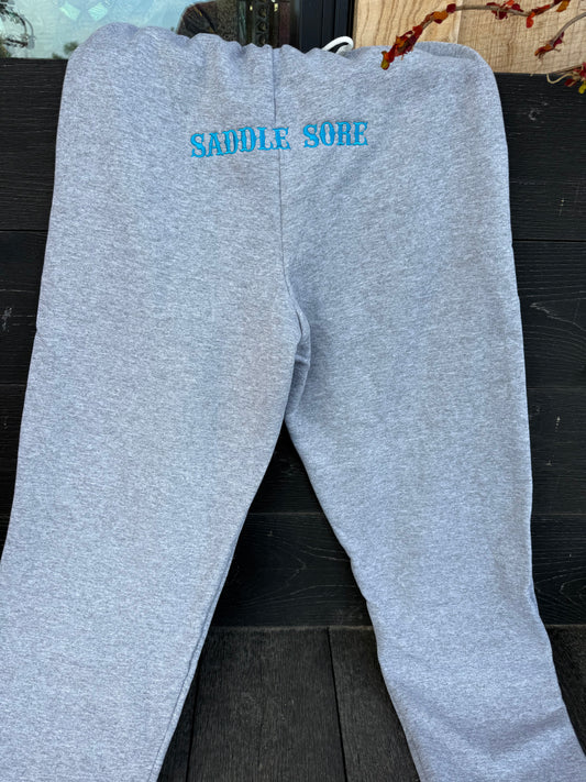 Embroirdered Saddle Sore Joggers