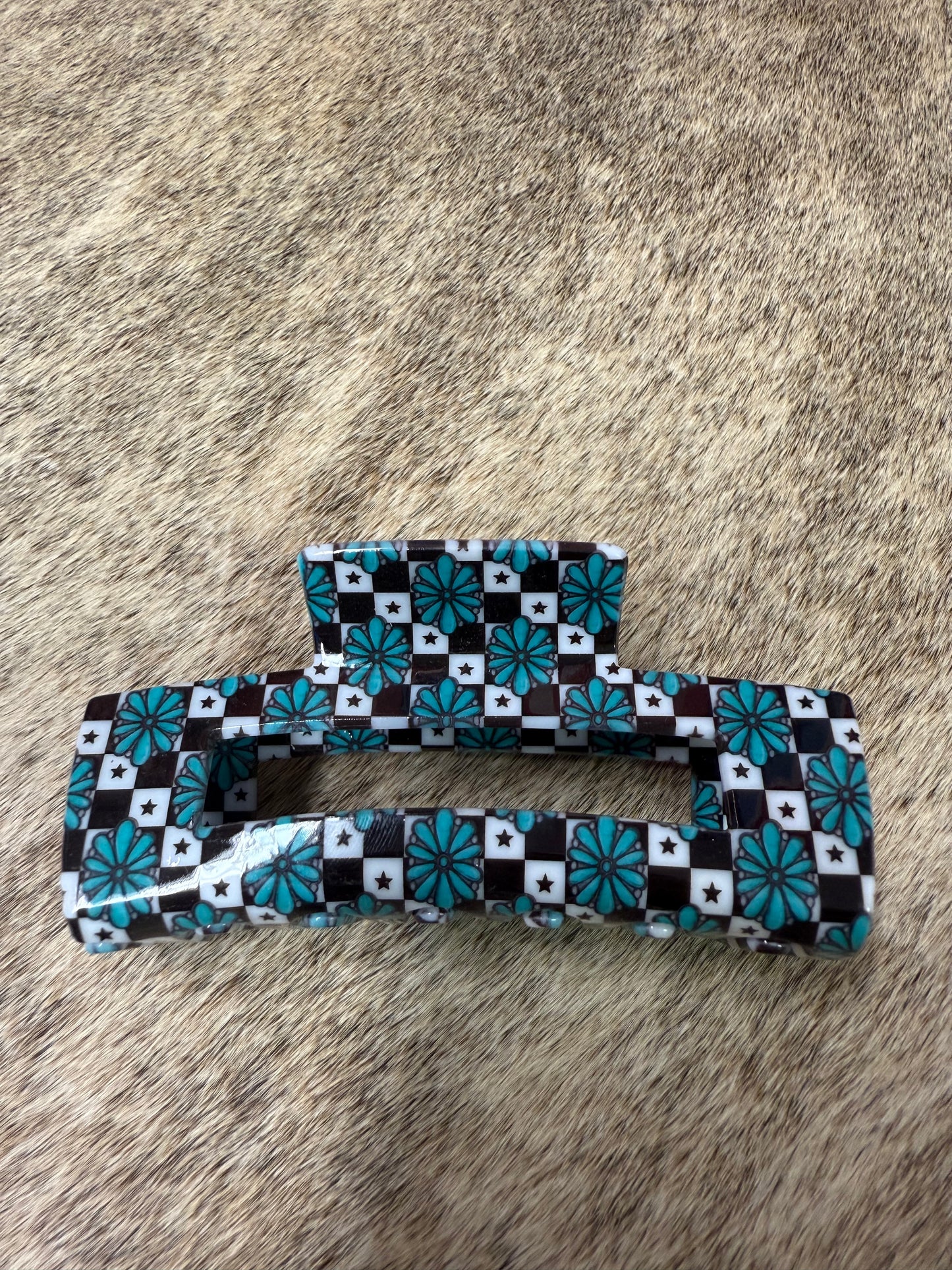 Super Fun Western Design Hair Clips