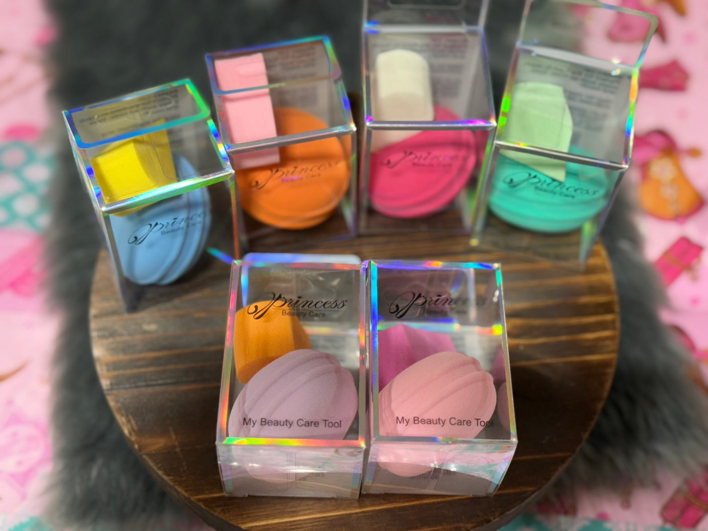 Super cute "Macaroon" Style Blender Make up sponges
