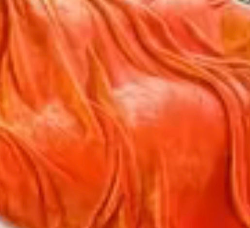 Something in The Orange Cashmere Oversized Throw Blanket