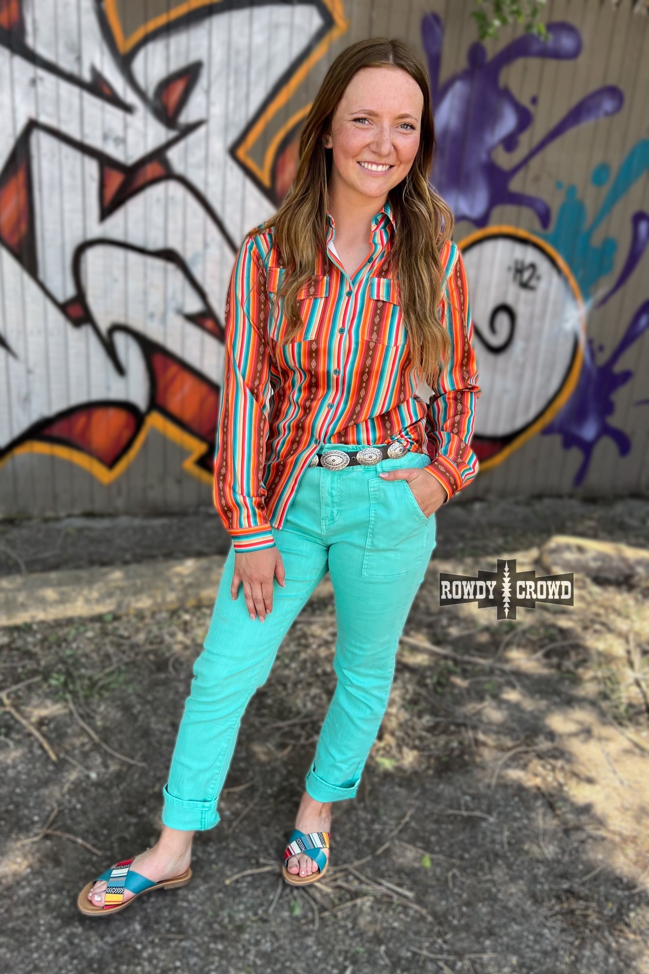 Turquoise Creek Pants