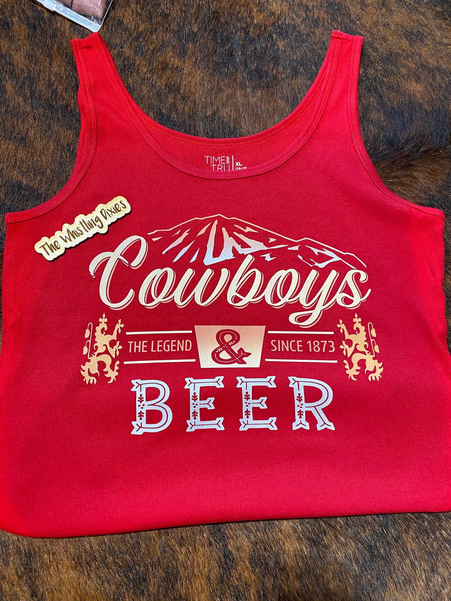 Cowboys and Beer Graphic Tank