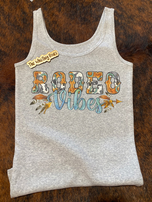 Rodeo Vibes Graphic Tank Top