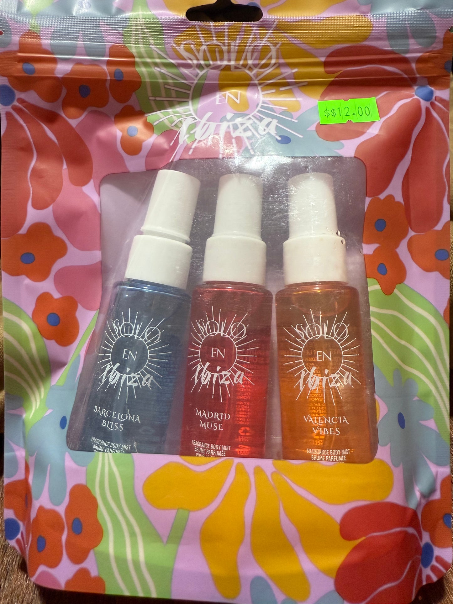 Solo En Ibiza 3 Pack Body Sprays