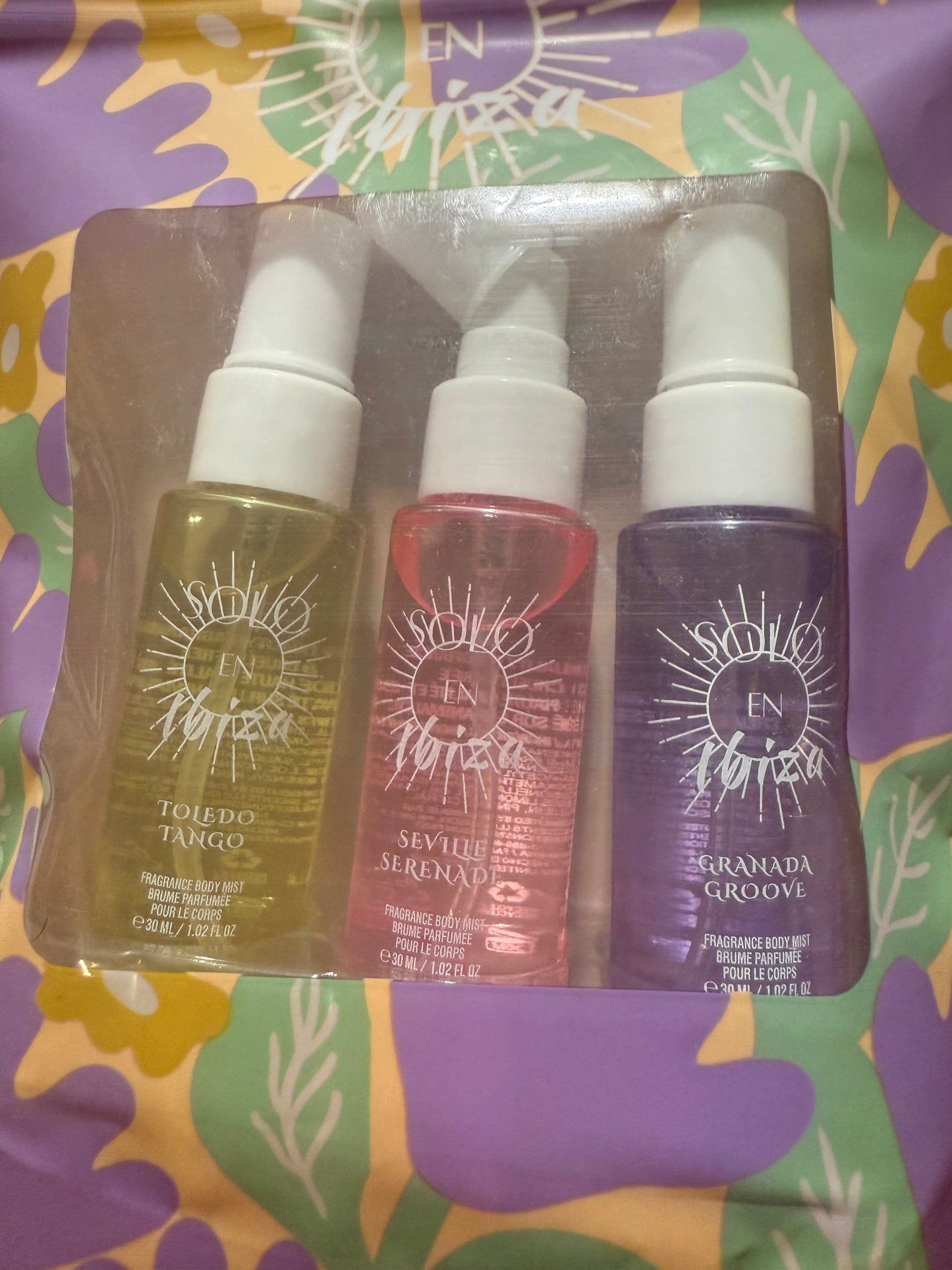 Solo En Ibiza 3 Pack Body Sprays