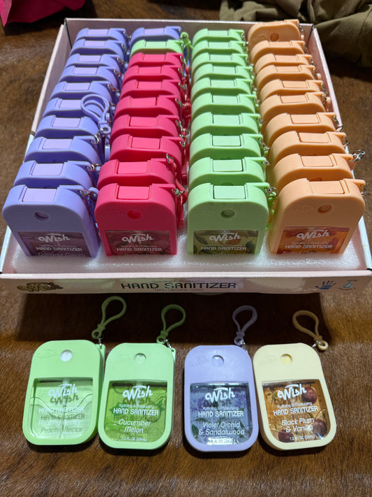 Wish Hand Sanitizer Hand Spray with Key Chain