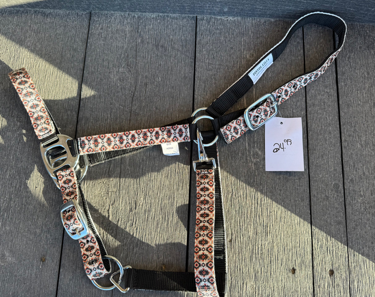 Exclusive PLR Design Horse Size Halter