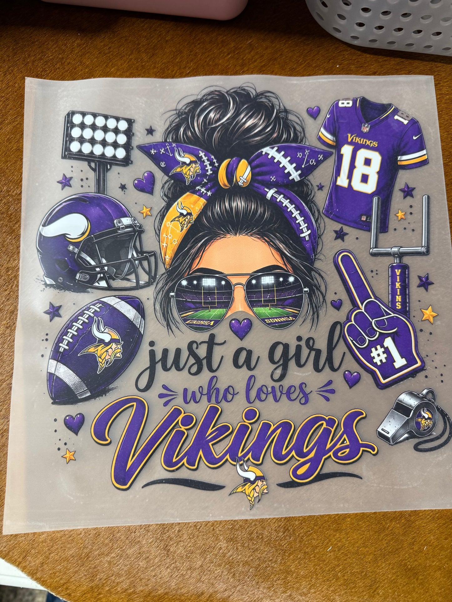 ALL TEAMS Adult DTF Not Sold Separately Just A Girl Who Loves Football ALL TEAMS