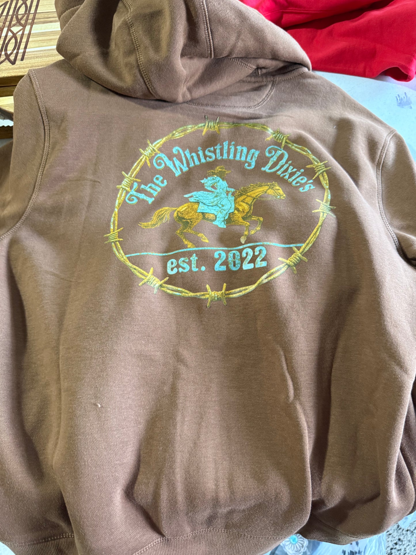 Most Popular Voted New Logo On a Full Zip Hoodie