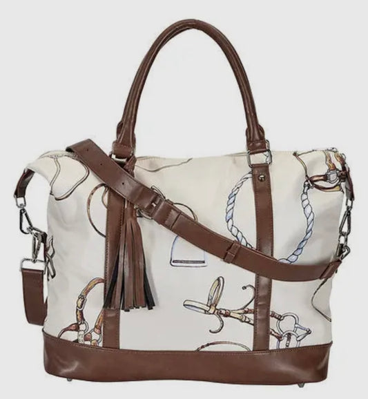 Awst Int'l "Lila" Bridles n' Things Travel Bag with Tassel