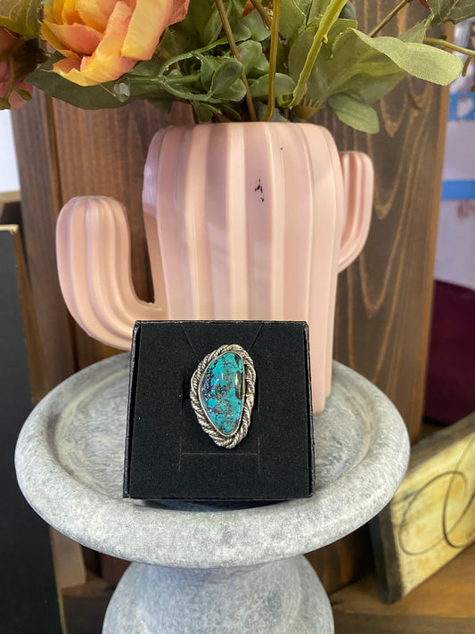 Turquoise 925 Silver Ring