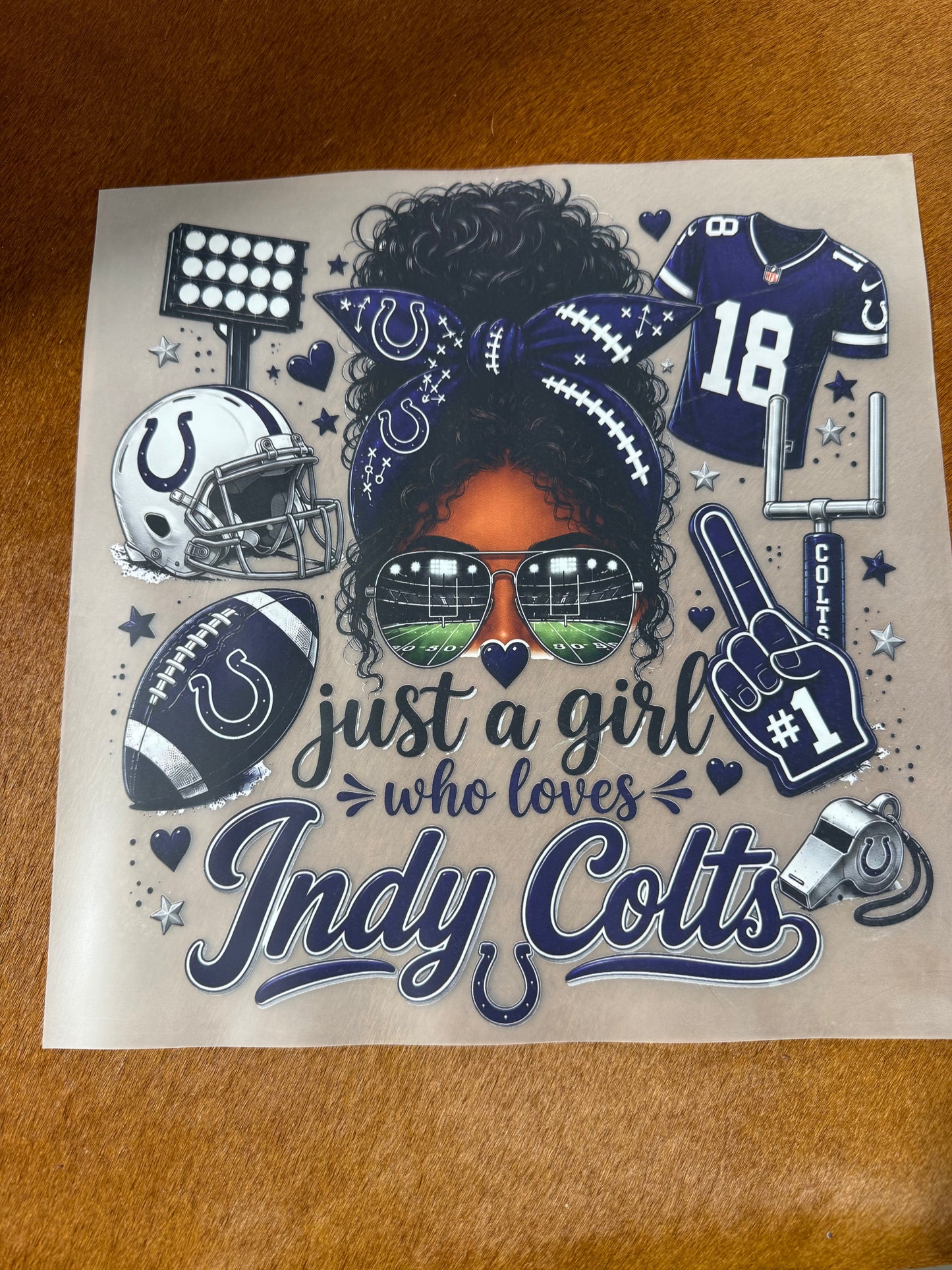 ALL TEAMS Adult DTF Not Sold Separately Just A Girl Who Loves Football ALL TEAMS