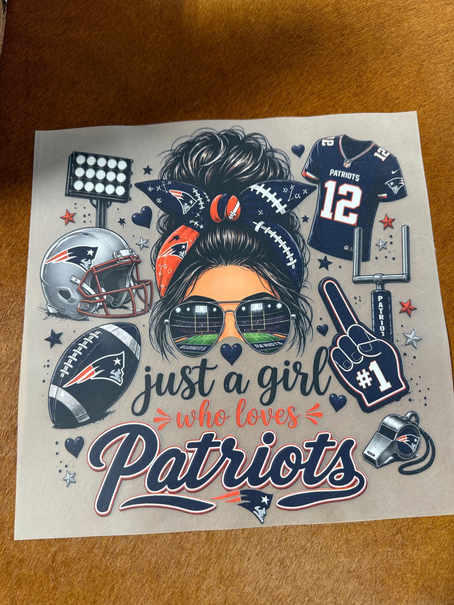 ALL TEAMS Adult DTF Not Sold Separately Just A Girl Who Loves Football ALL TEAMS