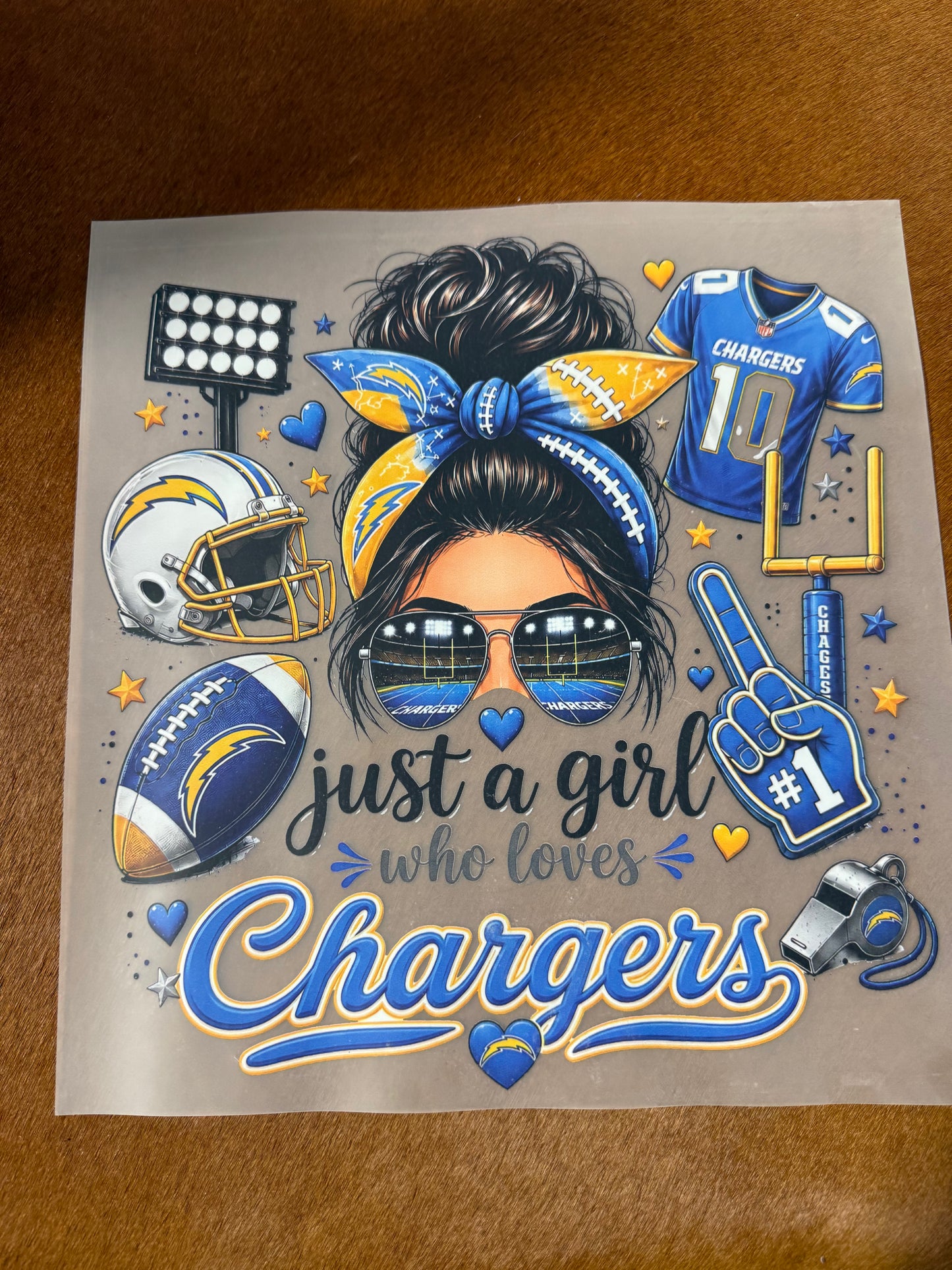 ALL TEAMS Adult DTF Not Sold Separately Just A Girl Who Loves Football ALL TEAMS