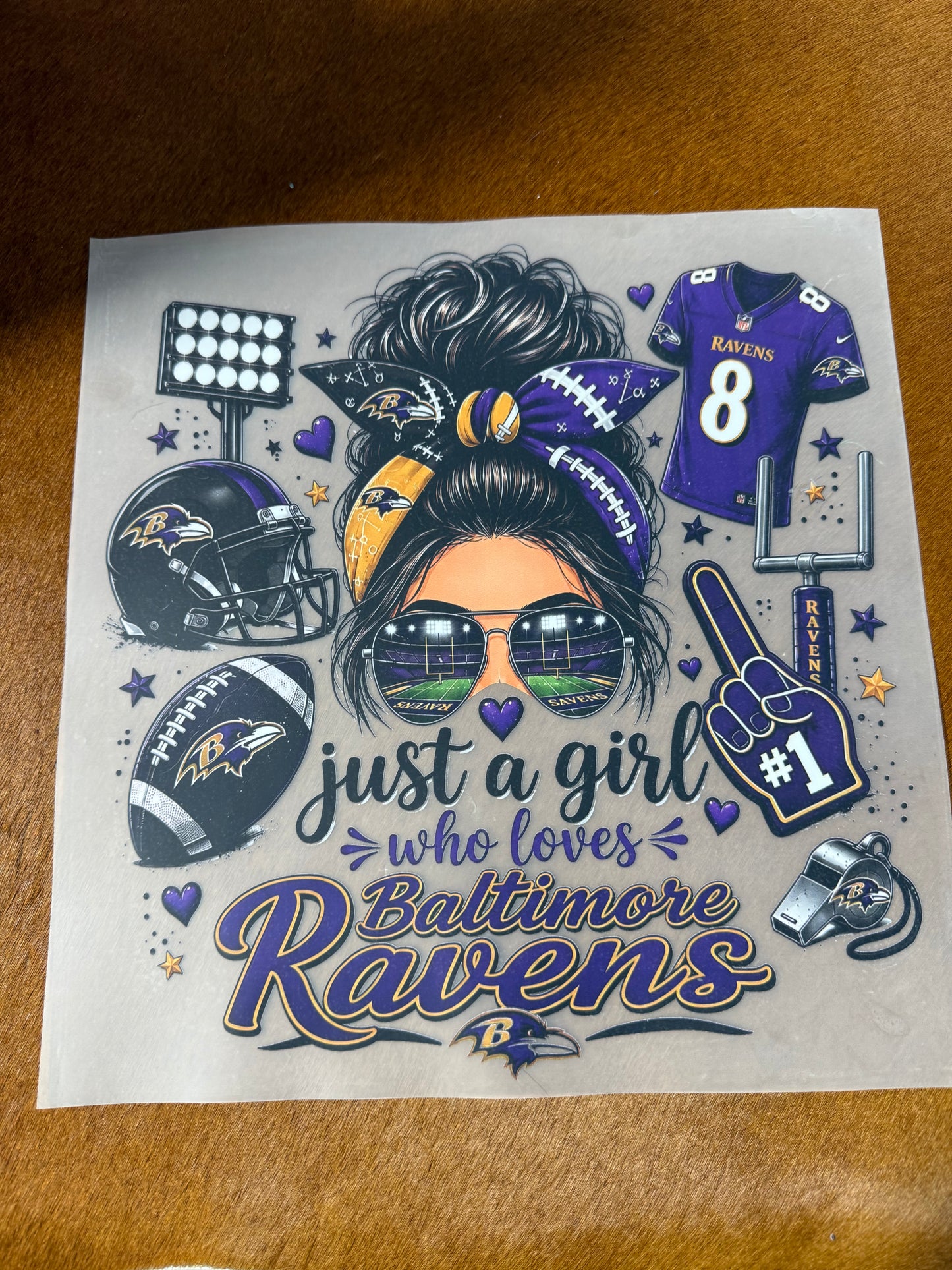 ALL TEAMS Adult DTF Not Sold Separately Just A Girl Who Loves Football ALL TEAMS