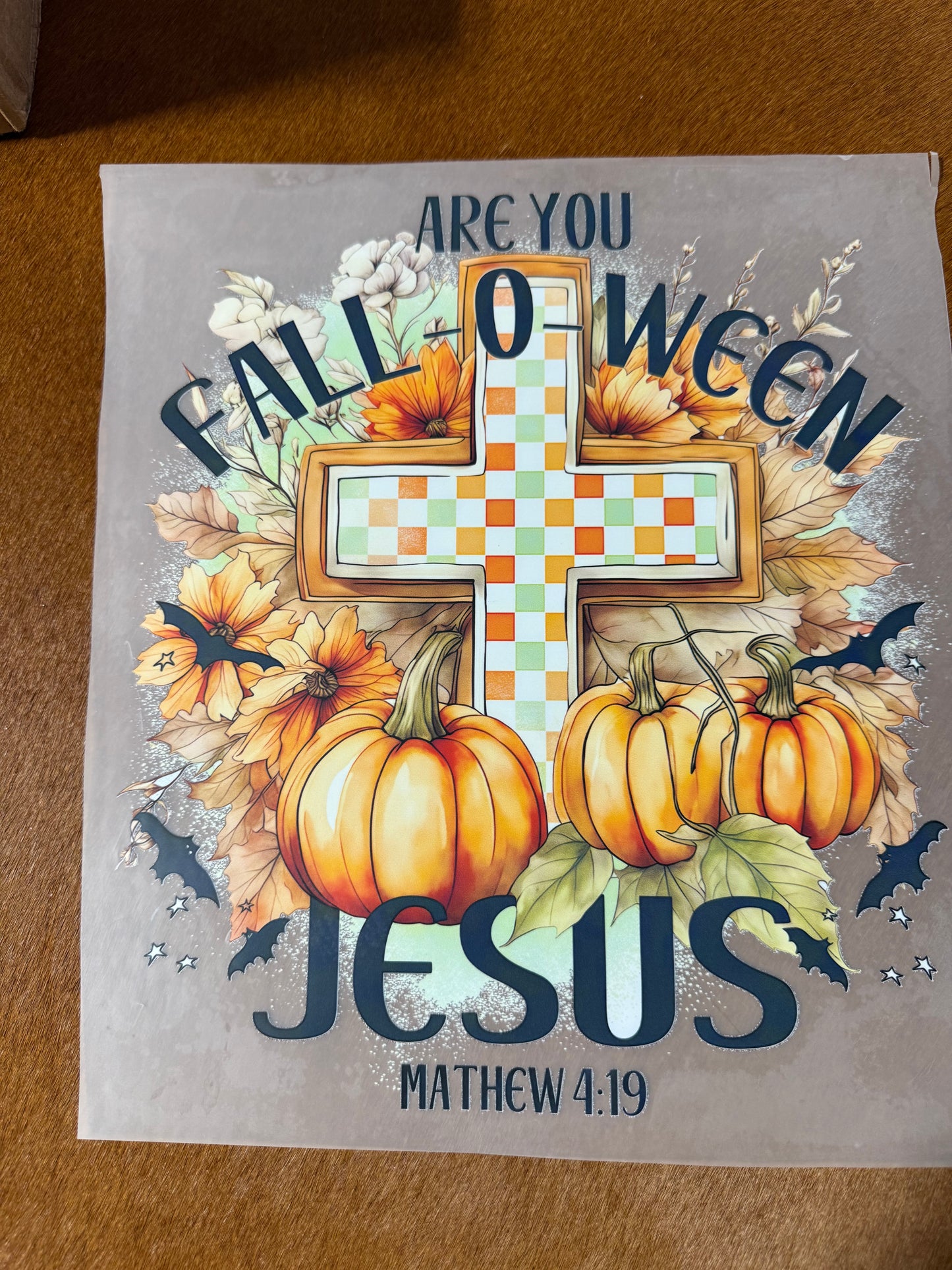 FALL Adult  DTF Not Sold Seperately