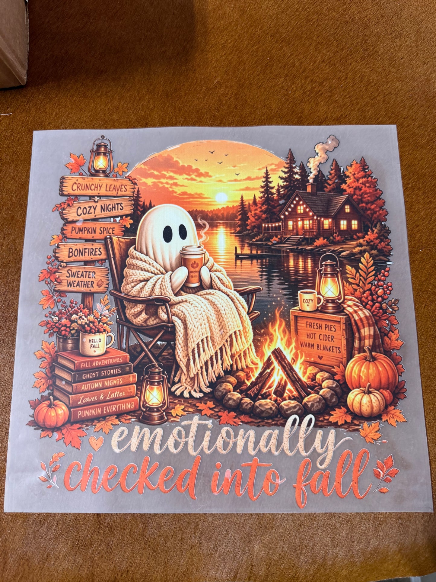 FALL Adult  DTF Not Sold Seperately