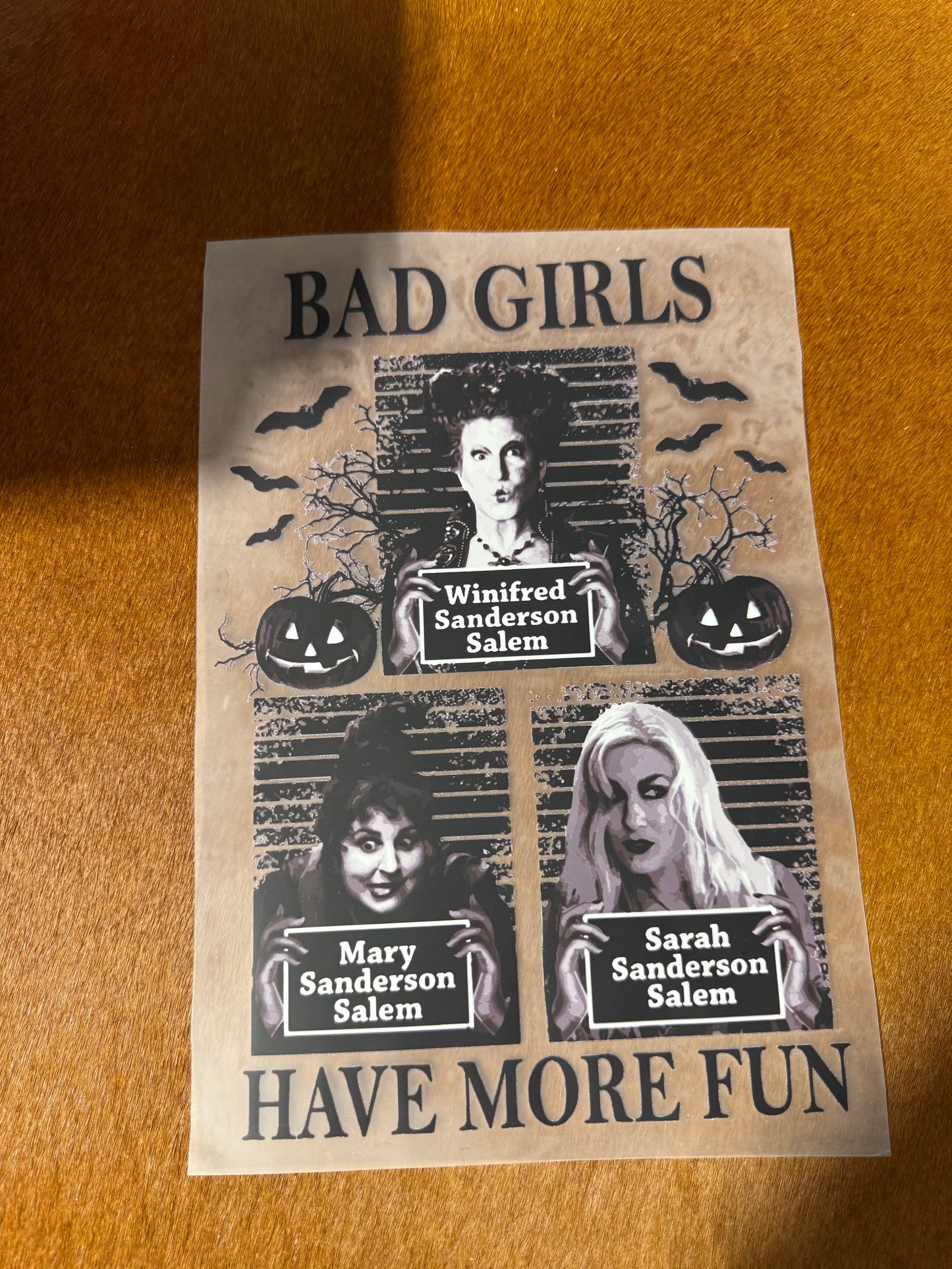 HALLOWEEN Adult DTF Not Sold Seperatly