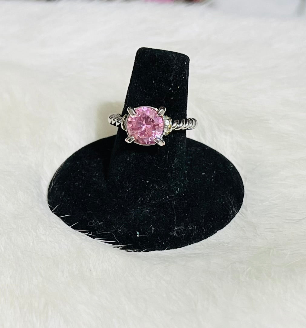 Sterling Silver Rope Fashion Rings - Multi
