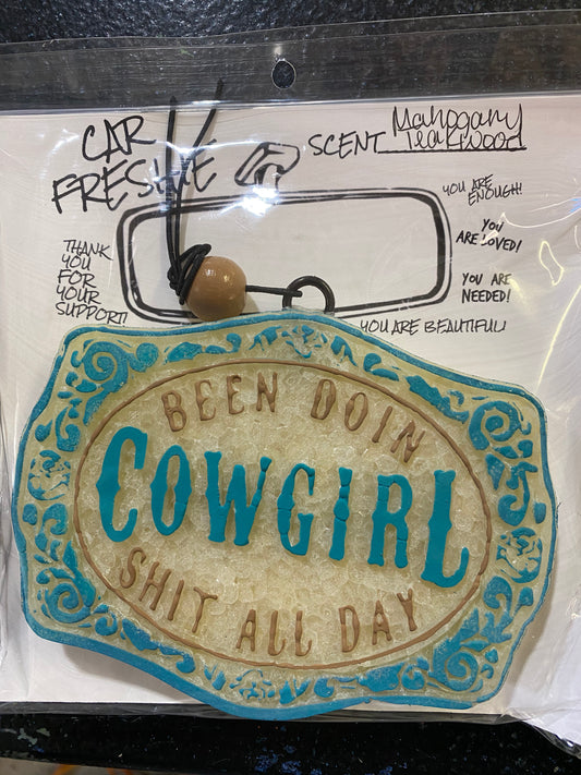 Cowgirl Buckle Freshie