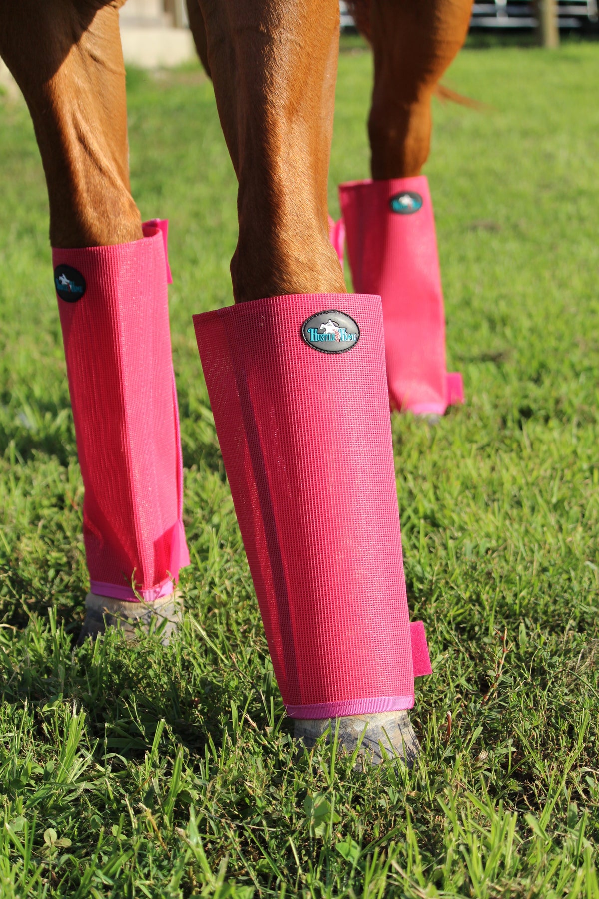 Raspberry Pink Stomp Stopper Fly Boots